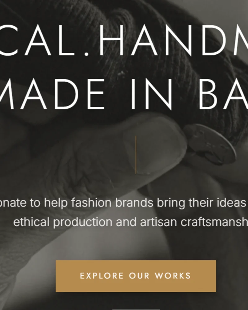 Casa Annie Bali fashion workshop and fabric detail