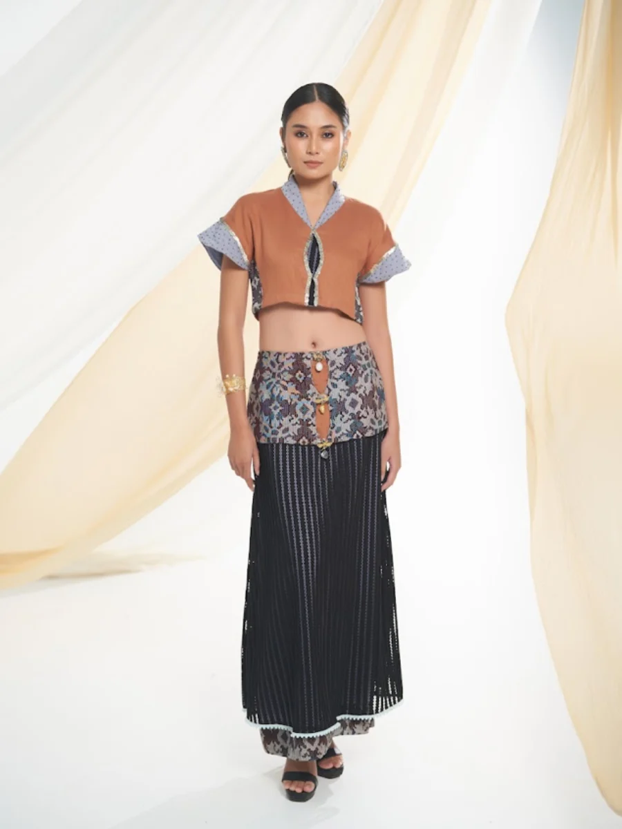 Ethnic two-piece set - Casa Annie Bali our works image 2